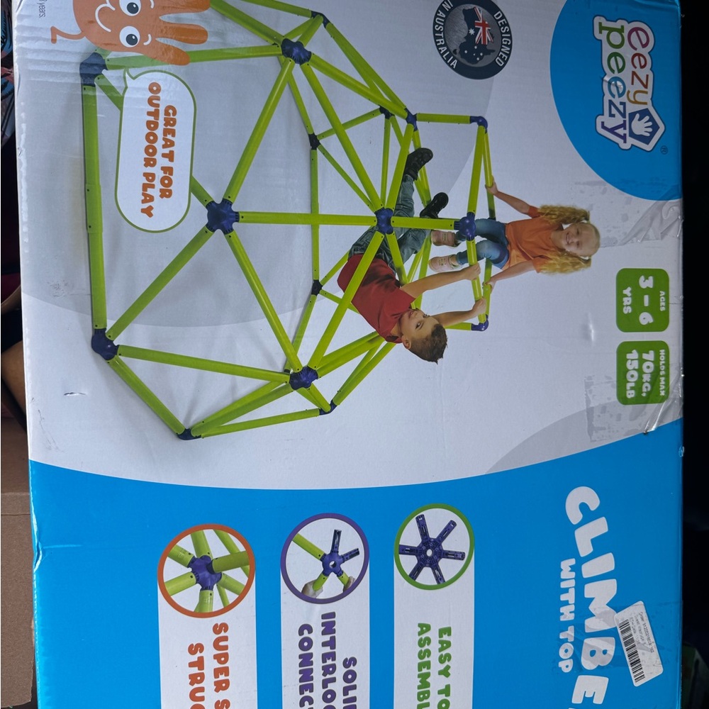 Green Climbing Dome for Kids